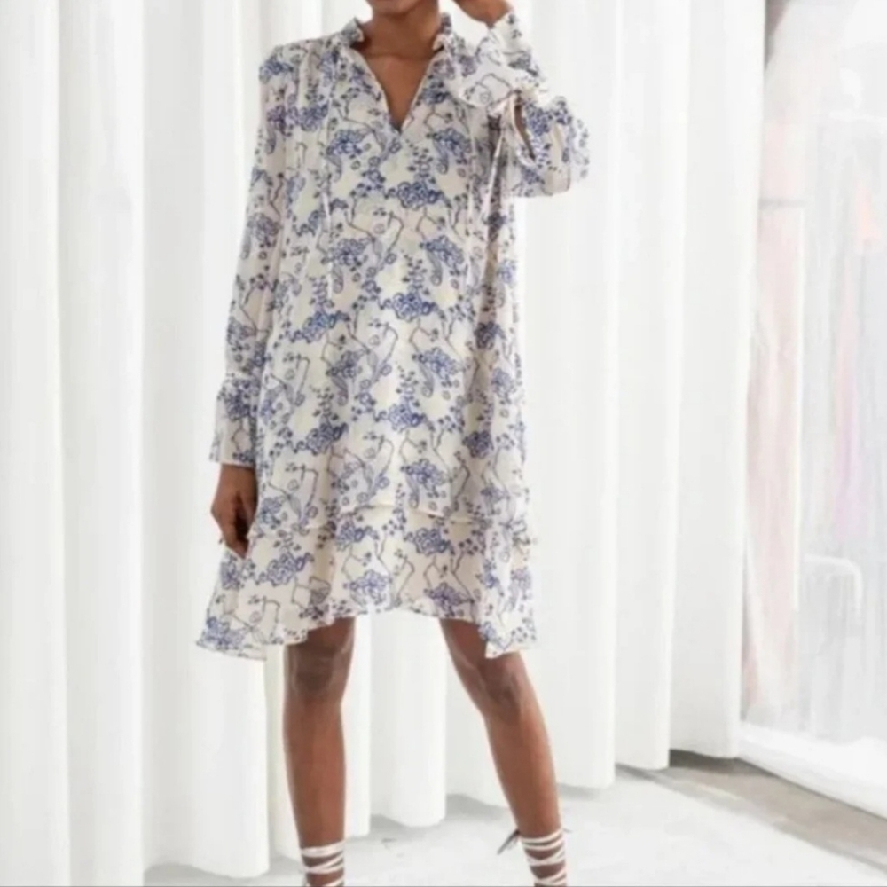 & other stories mini dress